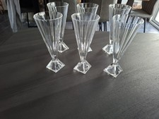 Lot 6 flutes à champagne