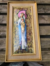 cadre en relief frappé au