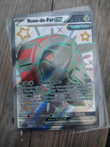 Carte pokémon roue fer - pokémon,