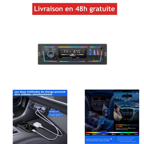 Autoradio bluetooth rds - autoradio,