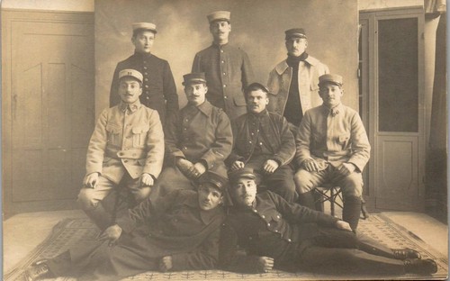 Militaria carte photo - carte, 14/18