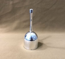 table bell / bell CHRISTOFLE silver metal 14 cm counter bell