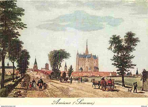 Carte postale amiens - carte,
