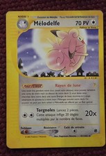 Carte Pokémon N°7/165 Mélodelfe HOLO - Expedition Edition De Base - VF