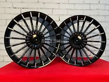 4X Roues noires 20" style