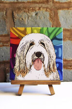 Carreau En Céramique Pour Bearded Collie