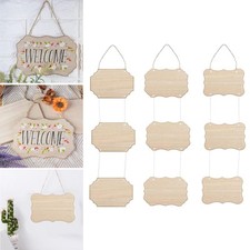 3Pcs bois pièces pays MDF