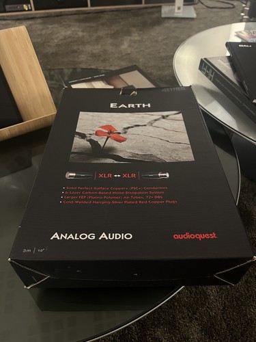 Câbles audioquest earth xlr - câbles,