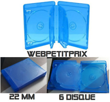 UN BOITIER ((( 22 MM )))  DE REMPLACEMENT POUR 6 Blu-Ray  NEUF 