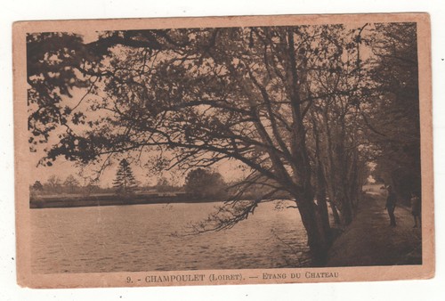 Cpa champoulet étang - 45,