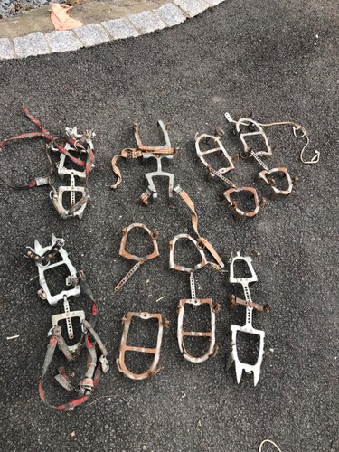 Lot ancien crampon - lot, alpiniste
