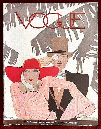 Vogue magazine july - vogue, 1928
