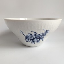 Rosenthal Germany Rhapsody Blue White Porcelain 8.5 inch Vegetable Bowl Romanze