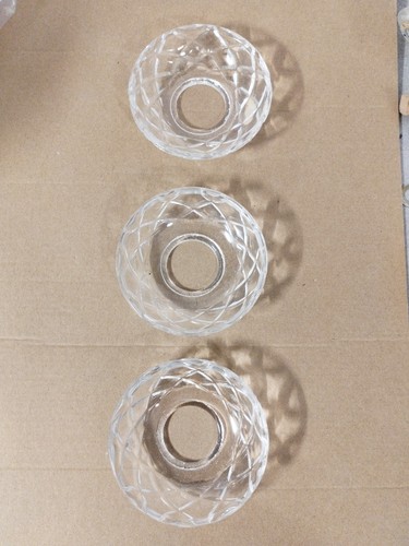 Bobeches coupelles en - ,