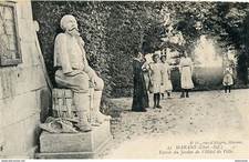 11842 cpa 17 Marans - entrée