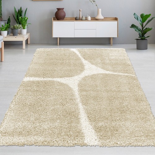 Tapis moderne poils - à, longs