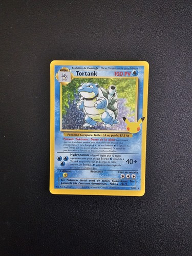 Carte pokémon tortank - carte, holo