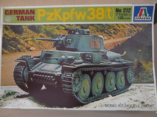 Maquette italeri ref 212 - 1/35,