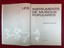 Les instruments de musique populaires, Alexandre Buchner, Grund, illustration