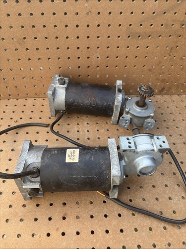 Two electric gear motor - two,