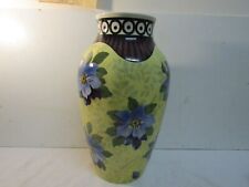 old large earthenware vase by villeroy and boch art deco 1920