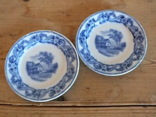 Paire de plats de dinette