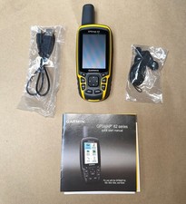 Garmin GPSMAP 62, 2.6" Handheld GPS Navigator -High Sensitivity, Yellow-Open Box