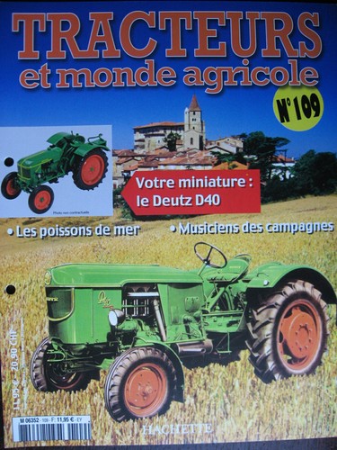 Fascicule 109 tracteurs - 109,