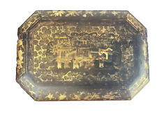 Japanese sewing box set (China lacquer and gold) Meiji era