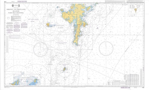 Carte nautique des îles - nautique,