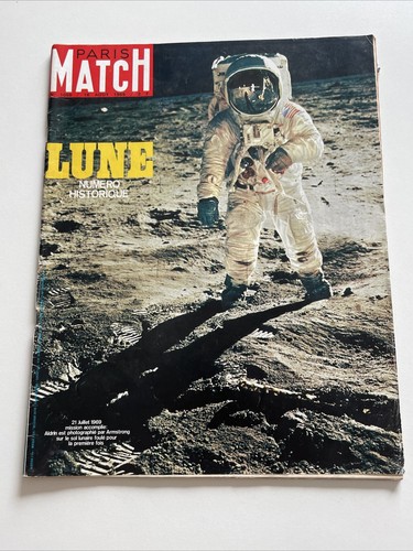 Paris match 1058 lune - match, —