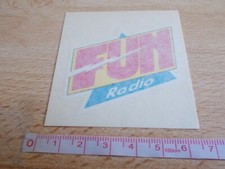 Autocollant FUN RADIO