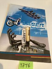 Catalogue silencieux pot d'échappement LASER performance ( JAMA ) 1989