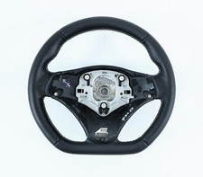 Couvre Volant Cuir 38 cm Noir