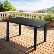 Table de jardin 125 x 75 cm