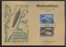 ✔️ Deutsches Reich Graf Zeppelin Südamerika 1932. RARE POSTCARD REPRODUCTION!!