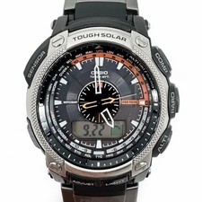 CASIO PRO TREK PRW-5000-1JF Tough Solar Radio-Controlled Working