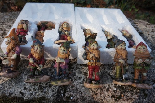 Figurines troll nain foret - figurines,