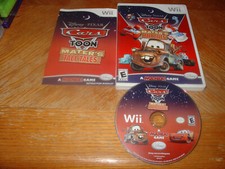 Disney Pixar Cars Toon Mater's Tall Tales (2010, Nintendo Wii) Complete CIB