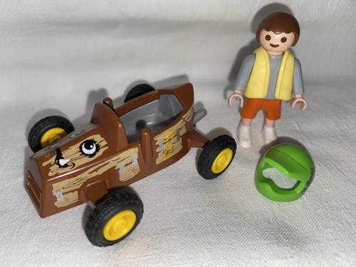 Playmobil enfant avec - avec, voiture
