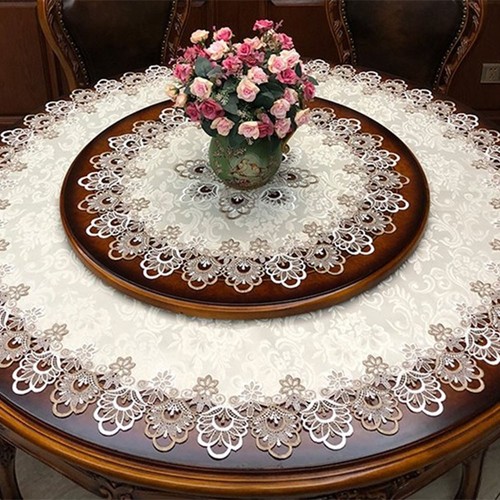 Housse table ronde en - de,
