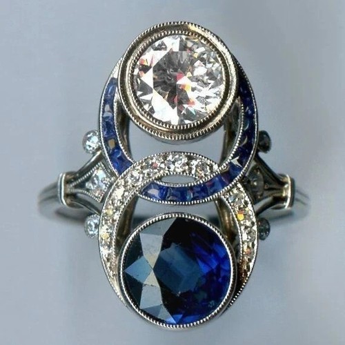Bague fiançailles en or - bague, fn