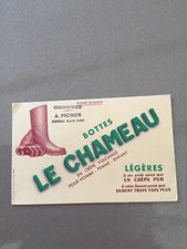 CHAPEAU PUBLICITAIRE PAPIER BOTTES LE CHAMEAU