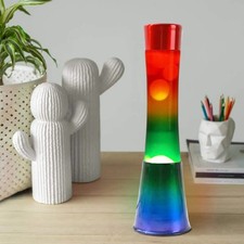 Lampe à Lave en verre RAINBOW