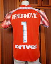 Goalkeeper Jersey Inter Handanovic Goalkeeper Shirt Nike Maillot 2017-18 Jersey M