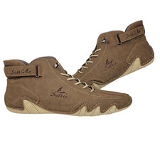 Salkin Barefoot Lace Up Boot Shoes Leather Men’s Size 13 EU 46 Brown Boots