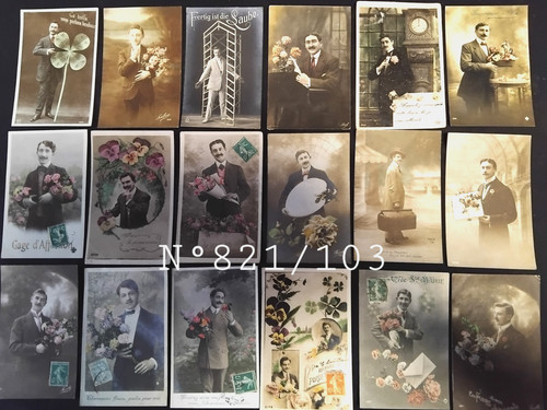 821 103 lot 50 cartes - ,