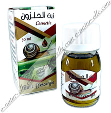 Huile de Bave d'Escargot 100% Pure & Naturelle 30ml Snail Oil, Aceite de Caracol