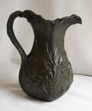 PICHET vase ETAIN art nouveau