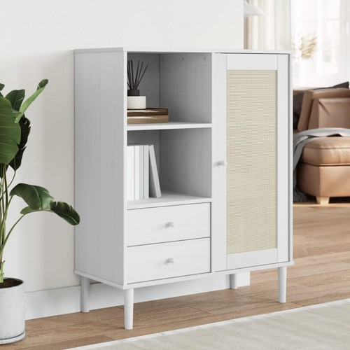 Buffet aspect rotin armoire - buffet,